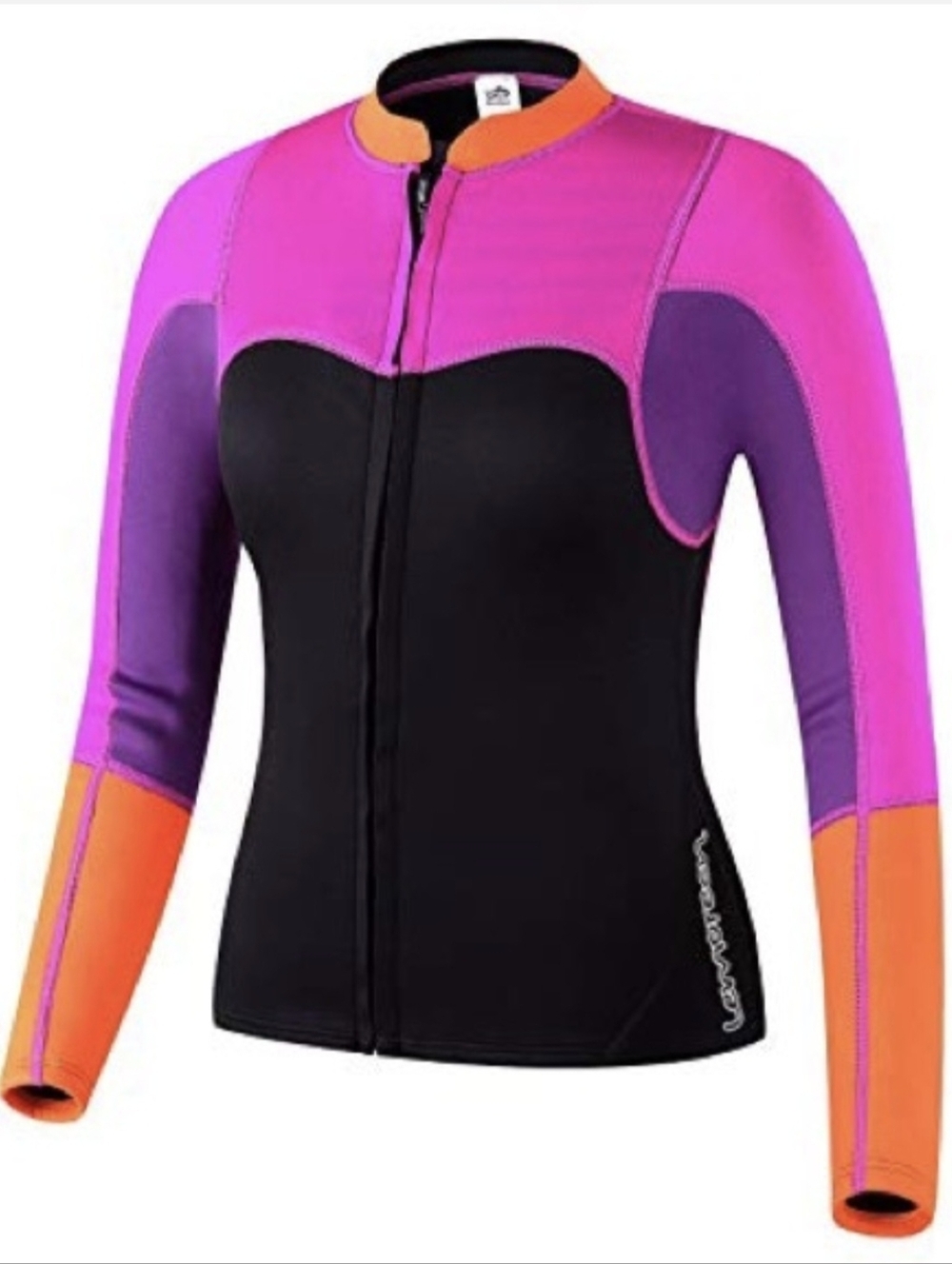 Neoprene zip up water sports shirt small/medium